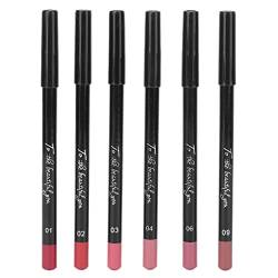 Damen-Lippenstift, Professioneller Wasserfester, Mattierter Lipliner, Langlebiger Lippenstift, Pigmentierte Kosmetik, Lipliner, Mattierter Lippenstift (Satz 02) von Brrnoo