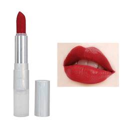 Double 3,8 g Headed Lipstick + 5 mlLip Primer, lang anhaltender Lippenstift, Lip Color Enhancer Primer Antihaftbecher Lip Color Fixing Primer für Mädchen Frauen(148#) von Brrnoo