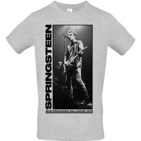 Bruce Springsteen T-Shirt - Wintergarden Photo - S bis XXL - für Männer - Größe S - grau meliert  - Lizenziertes Merchandise! von Bruce Springsteen