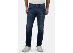 Slim-fit-Jeans BRÜHL "York DO FX" Gr. 23, EURO-Größen, blau (dunkelblau) Herren Jeans 5-Pocket-Jeans von Brühl