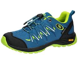 Brütting Expedition Kids Traillaufschuhe, Petrol/Lemon, 25 EU von Brütting