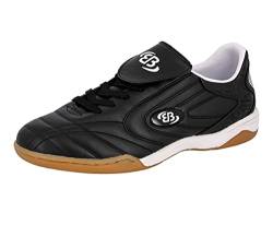 Brütting Herren Motion Indoor Hallenturnschuh, Schwarz Weiß, 41 EU von Brütting