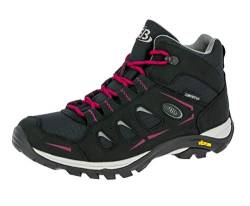 Brütting MOUNT FRAKES HIGH Damen Trekking- & Wanderstiefel, Schwarz/ Pink, 37 EU von Brütting