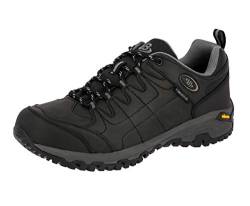 Brütting Unisex Blackburn Low Trekking- & Wanderhalbschuhe, Schwarz Grau, 43 EU von Brütting