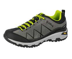 Brütting Unisex Kansas Trekking- & Wanderhalbschuhe, Anthrazit Schwarz Lemon, 46 EU von Brütting