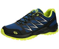 Brütting Unisex Norwalk Walkingschuhe, blau/schwarz/Lemon, 40 EU von Brütting