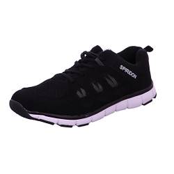 Brütting Unisex Spiridon Fit Sneaker, Schwarz Weiß, 46 EU von Brütting