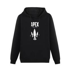 Apex Wraith Gaming Legend Mens Hoodies Black Sweatshirts L von Brug