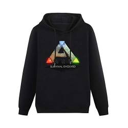 Ark Survival Evolved Ark Mens Hoodies Black Sweatshirts S von Brug