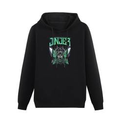 Jinjer Mens Hoodies Black Sweatshirts XXL von Brug