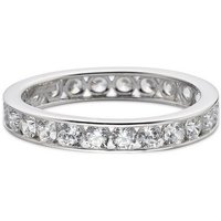 Bruno Banani Fingerring Schmuck Geschenk Silber 925 Damenring Memoire, mit Zirkonia (synth) von Bruno Banani