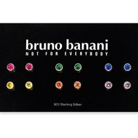 Bruno Banani Ohrstecker-Set Mulitpack Schmuck Geschenk Silber 925 Ohrschmuckset Regenbogen (Set, 12-tlg), mit Zirkonia (synth) von Bruno Banani