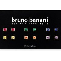 Bruno Banani Ohrstecker-Set Mulitpack Schmuck Geschenk Silber 925 Ohrschmuckset Regenbogen (Set, 12-tlg), mit Zirkonia (synth) von Bruno Banani