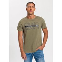 Bruno Banani T-Shirt mit glänzendem Print von Bruno Banani