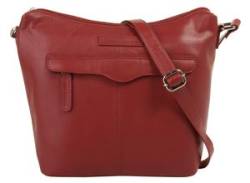 Umhängetasche BRUNO BANANI Gr. B/H/T: 22 cm x 22 cm x 11 cm onesize, rot Damen Taschen Handgepäck von Bruno Banani