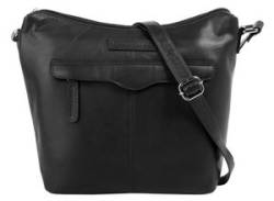 Umhängetasche BRUNO BANANI Gr. B/H/T: 22 cm x 22 cm x 11 cm onesize, schwarz Damen Taschen Handgepäck von Bruno Banani