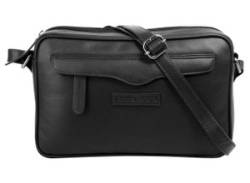 Umhängetasche BRUNO BANANI Gr. B/H/T: 25 cm x 16 cm x 6 cm onesize, schwarz Damen Taschen Handgepäck von Bruno Banani