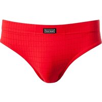 bruno banani Herren Slip rot Mikrofaser unifarben von Bruno Banani