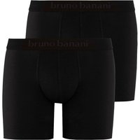 bruno banani Long Life 2.0 Pants, 2er-Pack, langes Design, für Herren, schwarz, L von Bruno Banani