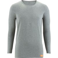 bruno banani Warm Up Unterhemd, atmungsaktiv, weich, für Herren, grau, L von Bruno Banani