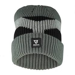 Brunotti Herren Muetze Beanie Wilems Mens Beanie grau nordisch one-Size von Brunotti