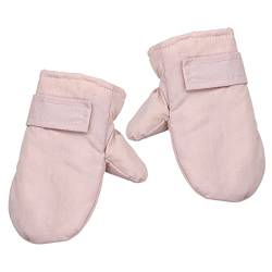 Baby Handschuhe Winter, Kinderhandschuhe 2/3/4 Jahre Mädchen Junge, Skihandschuhe Kinder Wasserdicht, Fäustlinge Fleece Fausthandschuhe Kinder, für Skifahren Radfahren Outdoor Warm Sport (M, Rosa) von Bseical