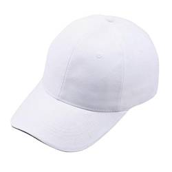 Btruely Baseball Cap Unisex Snapback Kappe Einstellbar Basecap Sommer Kappe Mesh Hüte Super Hip Hop Cap Sommer Sonnenhut Sport Mütze Eben Kappe (Weiß) von Btruely