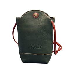 Btruely Umhängetasche Damen Klein Phone Handtasche Crossbody Phone Bag für Mädchen Leder Schultertasche von Btruely