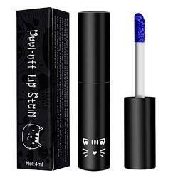 Peel Off Lip Stain Lip Tint Lip Gloss, Farbe Lipgloss, Long Lasting Liquid Lipstick, Non-Stick Cup Lip Tint Tear-Off Lip Gloss Makeup (E, One Size) von Btruely