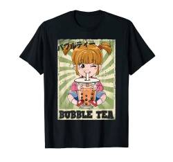 Boba Tea Mädchen Bubble Tea T-Shirt von Bubble Tea Geschenke