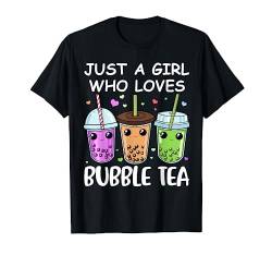 Bubble Tea Geschenk Damen Bubble Tea Tshirt Mädchen Bubble T-Shirt von Bubble Tea Geschenke