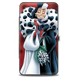 Buckle-Down Damen Geldbörse 101 Dalmatiner Cruella, 17,8 x 10,2 cm, mehrfarbig von Buckle-Down