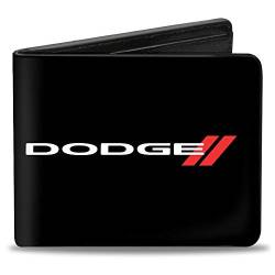 Buckle-Down Herren Bifold Wallet Dodge Zweifalten-Geldbörse, 10.1 cm x 8.89 cm von Buckle-Down