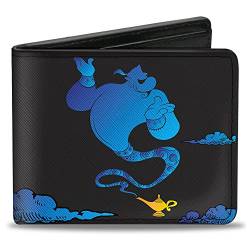 Buckle-Down Herren-Brieftasche Aladdin Genie, 10,2 x 8,9 cm von Buckle-Down