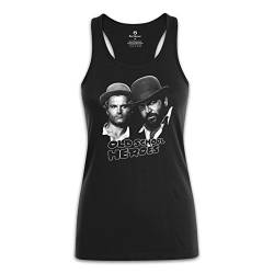 Bud Spencer® Damen Old School Heroes Tanktop (schwarz) (XL) von Bud Spencer