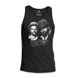 Bud Spencer® Herren Old School Heroes Tanktop/Muscle Shirt (schwarz) (4XL) von Bud Spencer