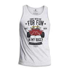 Bud Spencer® Herren Zwei wie Pech und Schwefel - Buggy Tanktop/Muscle Shirt (Weiss) (5XL) von Bud Spencer