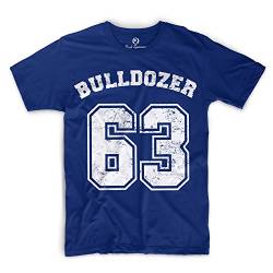 Bud Spencer - Bulldozer 63 - T-Shirt (5XL) , Farbe - Royal Blau von Bud Spencer