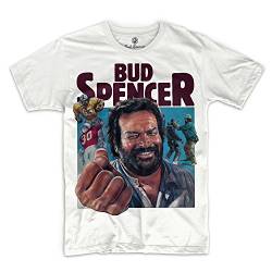 Bud Spencer - Comic Art - T-Shirt (Weiss) (4XL) von Bud Spencer