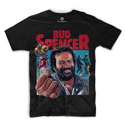 Bud Spencer - Comic Art - T-Shirt (schwarz) (S) von Bud Spencer