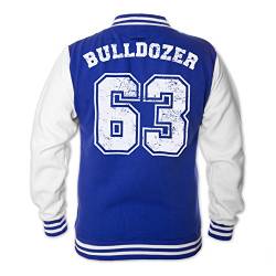 Bud Spencer Herren Bulldozer 63 College Jacket (blau) (L) von Bud Spencer