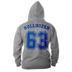 Bud Spencer Herren Bulldozer 63 Hoodie (grau) (4XL) von Bud Spencer