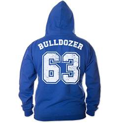 Bud Spencer Herren Bulldozer 63 Zipper (blau) (S) von Bud Spencer