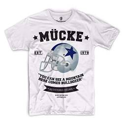 Bud Spencer Herren Mücke/Bulldozer T-Shirt (Weiss) (L) von Bud Spencer