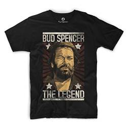 Bud Spencer - LEGEND - T-Shirt (L) , Farbe - Schwarz von Bud Spencer