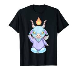 Baby Baphomet Pastel Goth Kawaii Emo Nu Goth Satanic Gothic T-Shirt von Buddy Tees