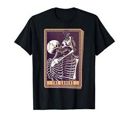 Die Liebenden Tarot-Karte Okkulte Goth Astrologie T-Shirt von Buddy Tees