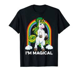 I'm Magical Unicorn Leprechaun Lepricorn St Patricks Day T-Shirt von Buddy Tees