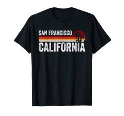 Vintage-Souvenir für Touristen aus San Francisco, Kalifornien T-Shirt von Buddy Tees