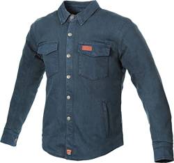 Büse Jackson Denim Motorrad Hemd (Blue,5XL) von Büse